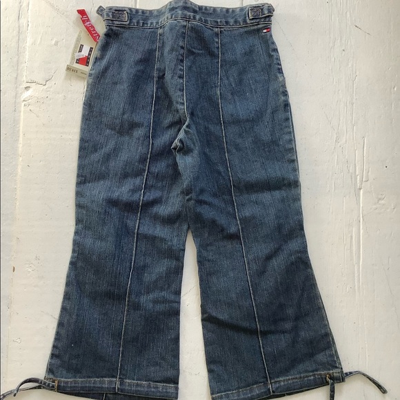 😎5/$25 Tommy Hilfiger crop jeans girls 12 new - Picture 5 of 7